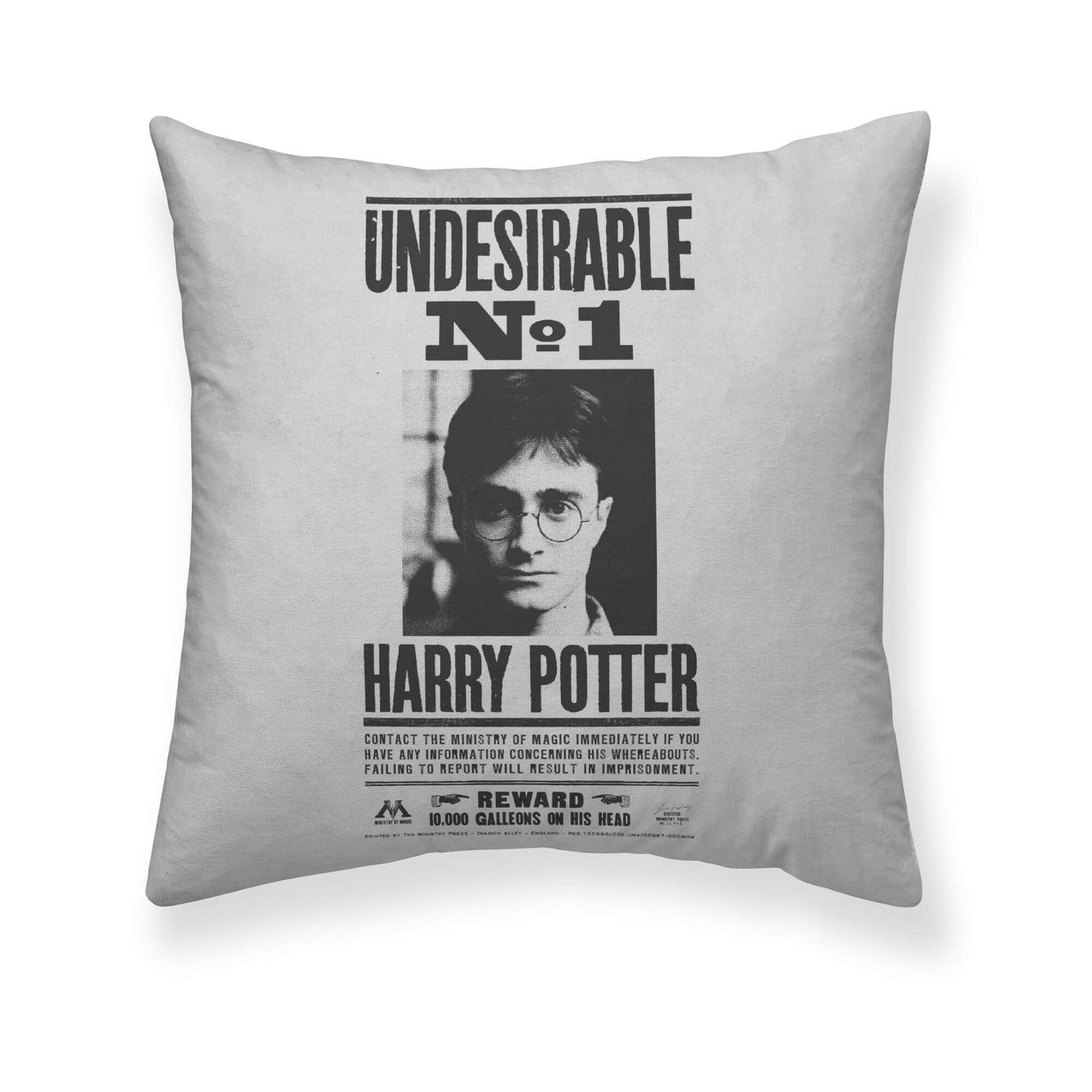 Funda de almohada Harry Potter microsatén Undesirable A 65x65 cm