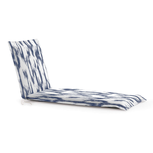 Cushion for sun lounger model Mahon Blue 53x175x5 cm