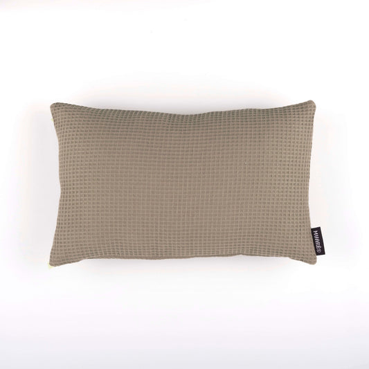 Waffle Wallnut cushion cover 30x50 cm