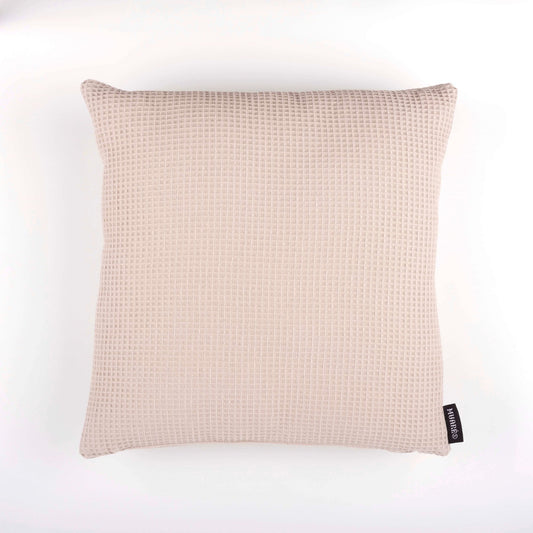 Waffle Pink cushion cover 50x50 cm