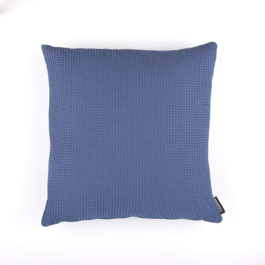 Waffle Blue Majolica cushion cover 50x50 cm
