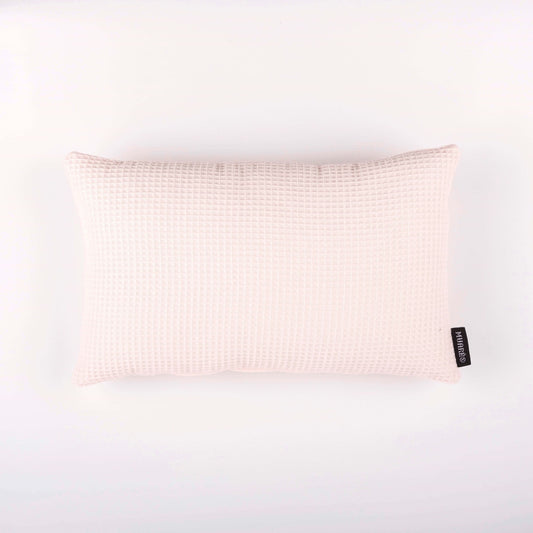 Pink Sauce Waffle Cushion Cover 30x50 cm