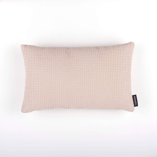 Waffle Pink cushion cover 30x50 cm