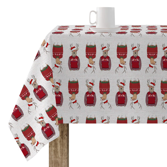 Merry Christmas 15 stain-resistant tablecloth