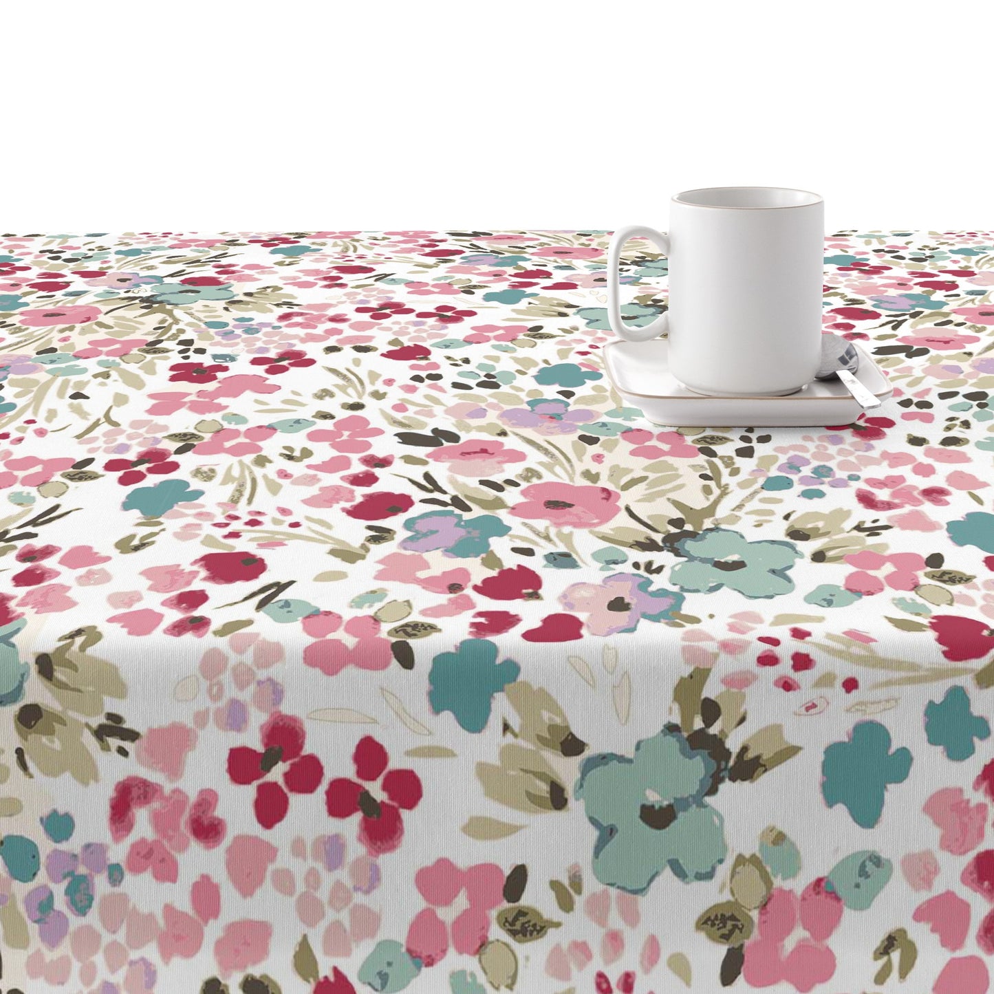 Resin stain resistant tablecloth 0120-52