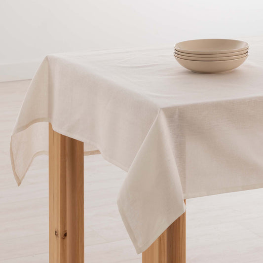 100% Natural Linen Water-Repellent Tablecloth