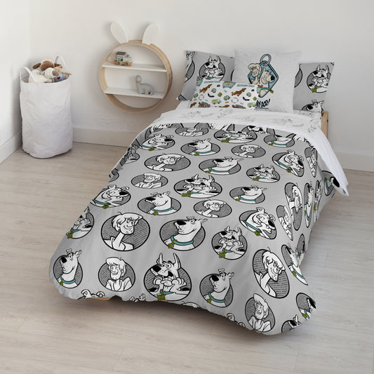 Duvet cover with buttons 100% cotton Scooby Doo Dots