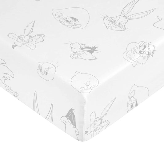 Looney Tunes fitted sheet 100% cotton
