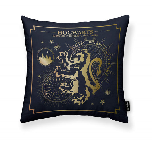 Housse de coussin 100% coton 45x45cm Harry Potter Or B