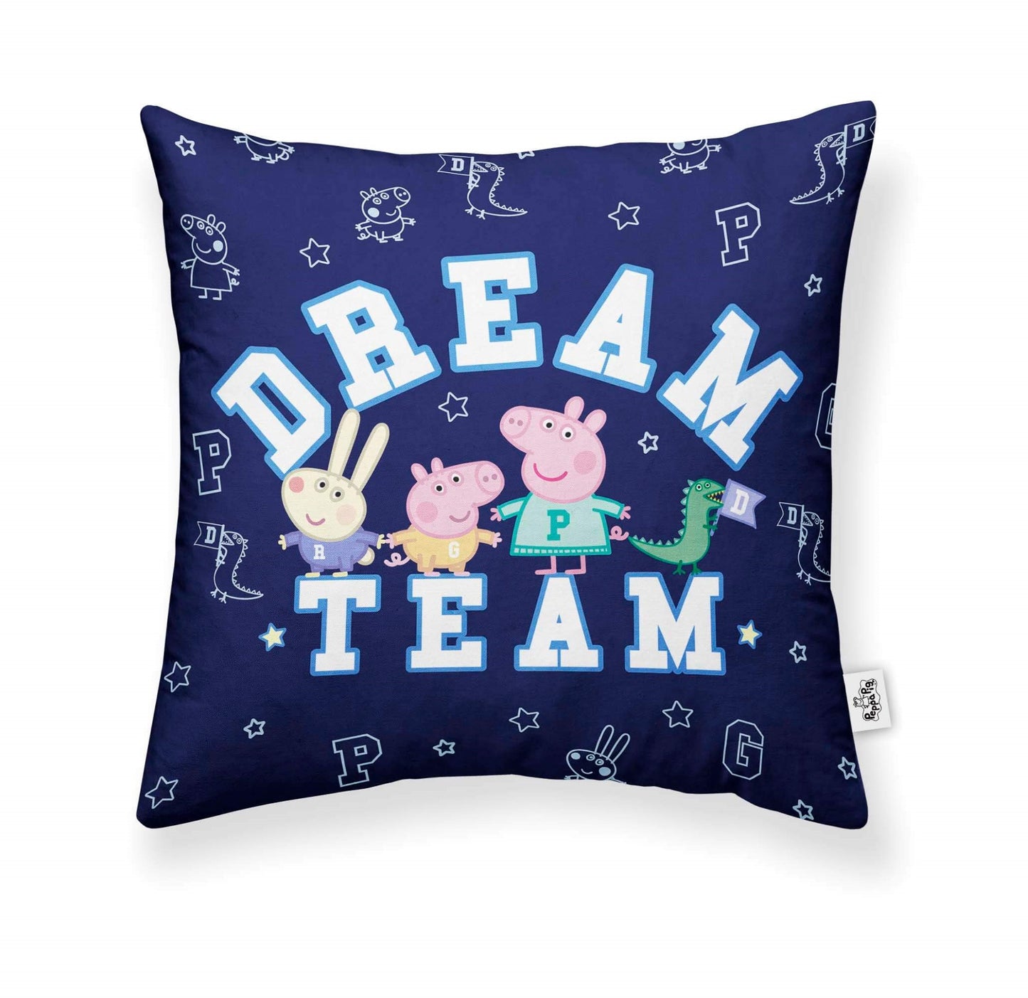 Housse de coussin 100% coton 45x45cm Dream Team A