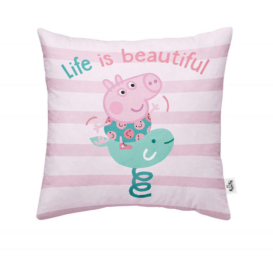 Housse de coussin 100% coton 45x45cm Find Joy A