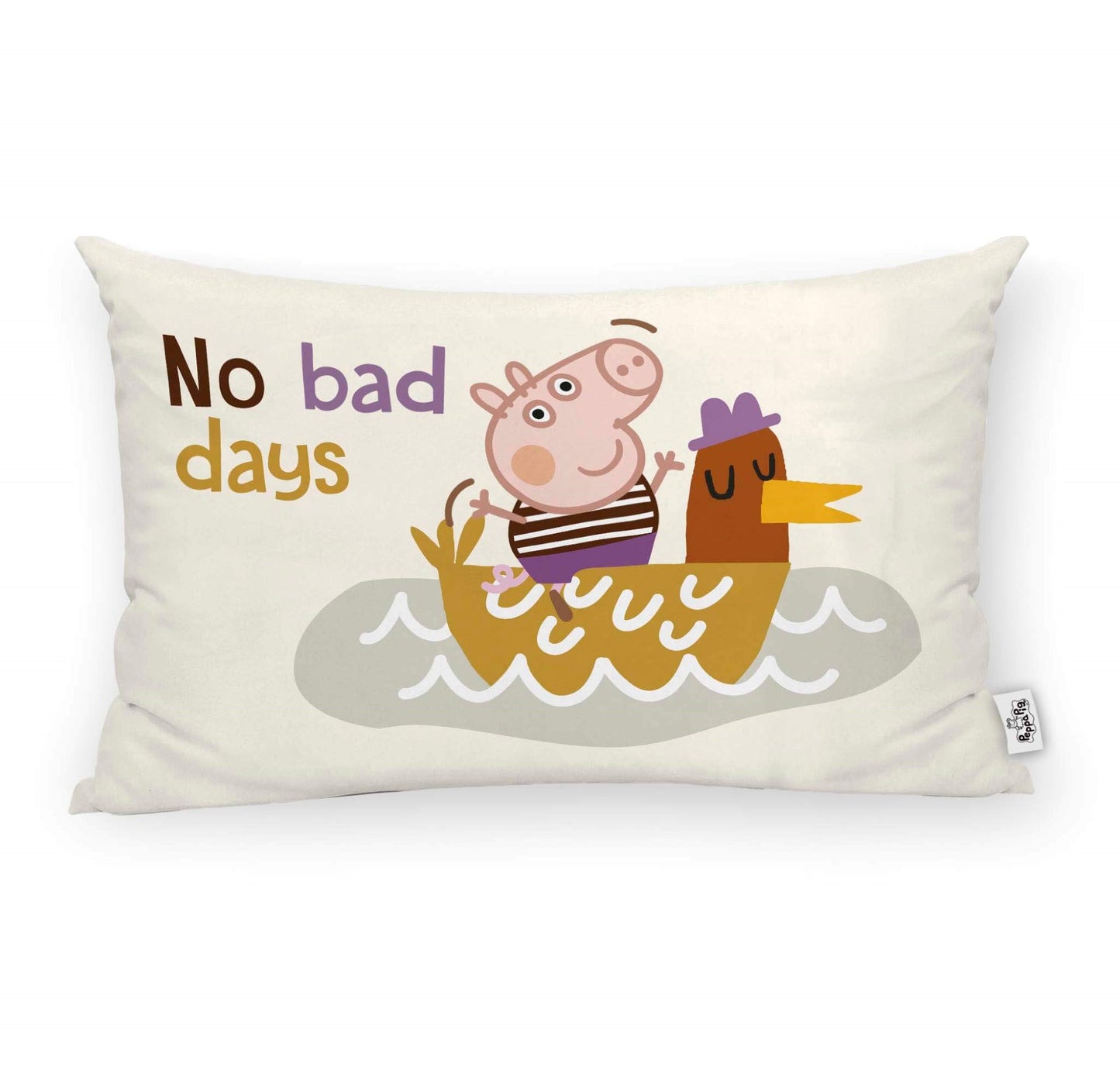 100% cotton cushion cover 30x50cm No bad days C